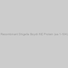 Image of Recombinant Shigella Boydii fliE Protein (aa 1-104)